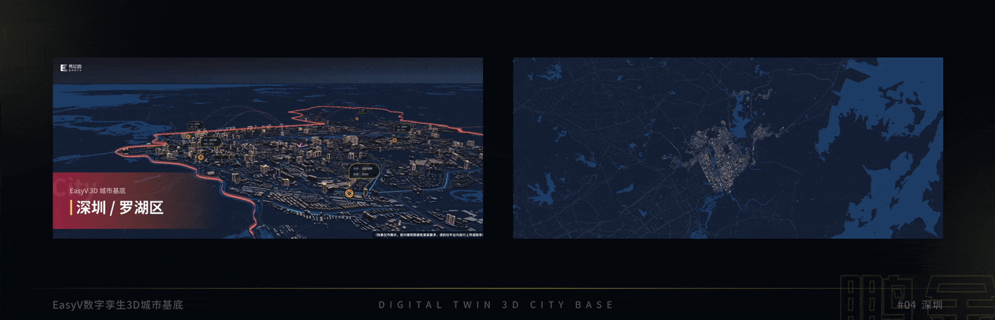 EasyV数字孪生可视化｜3D城市基底如何破局风格同质化